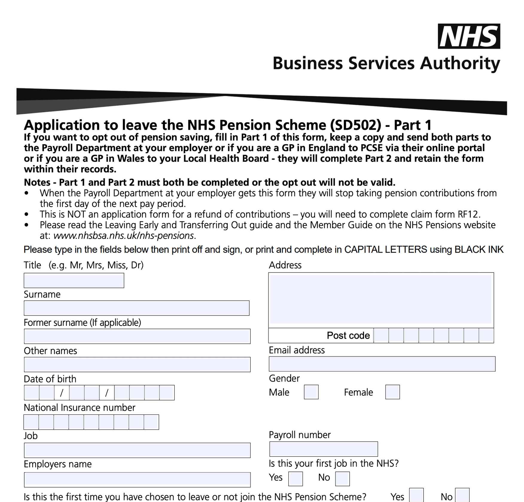 Form preview